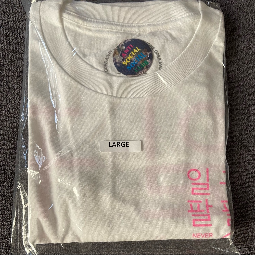 *NWT* Anti Social Social Club “Clear Noodle” Tee